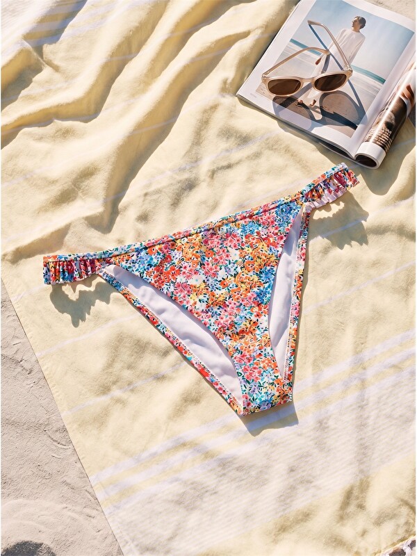LCW DREAM UV Protective Patterned Women's Brazilian Bikini Bottoms