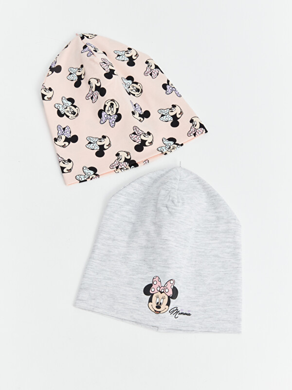 LCW baby Kapuç i stampuar Minnie Mouse Paketë me 2 për Foshnja Vajza