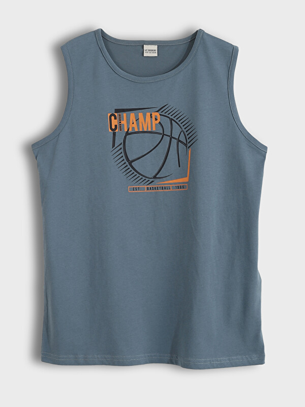 LCW Kids Relaxed Fit Crew Neck Boys' Tank Top