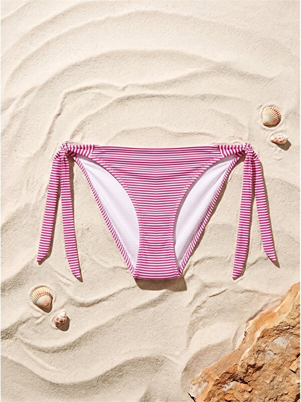 LCW DREAM Çizgili Kadın Bikini Alt