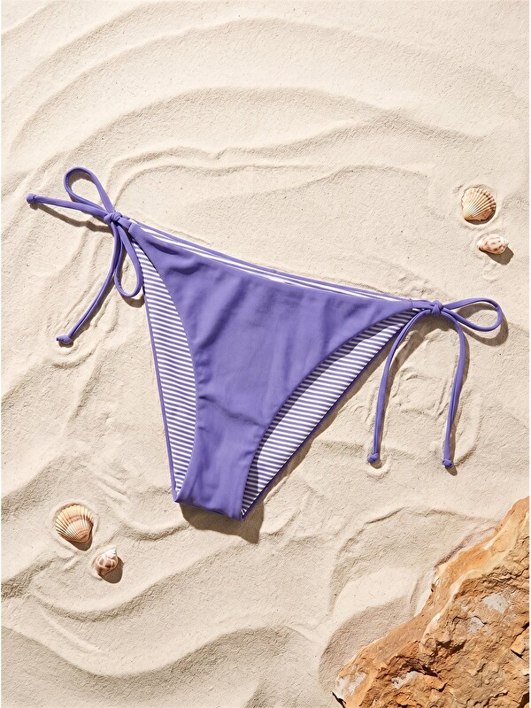 LCW DREAM Çift Taraflı Bağlama Detaylı Kadın Bikini Alt