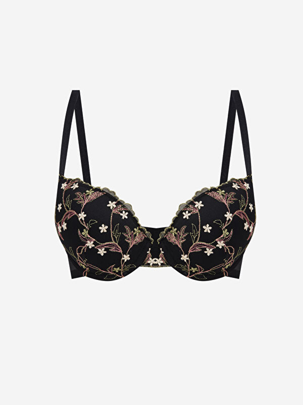 LC Waikiki Wired Non-Padded Lace Fancy T-Shirt Bra -S4CG82Z8