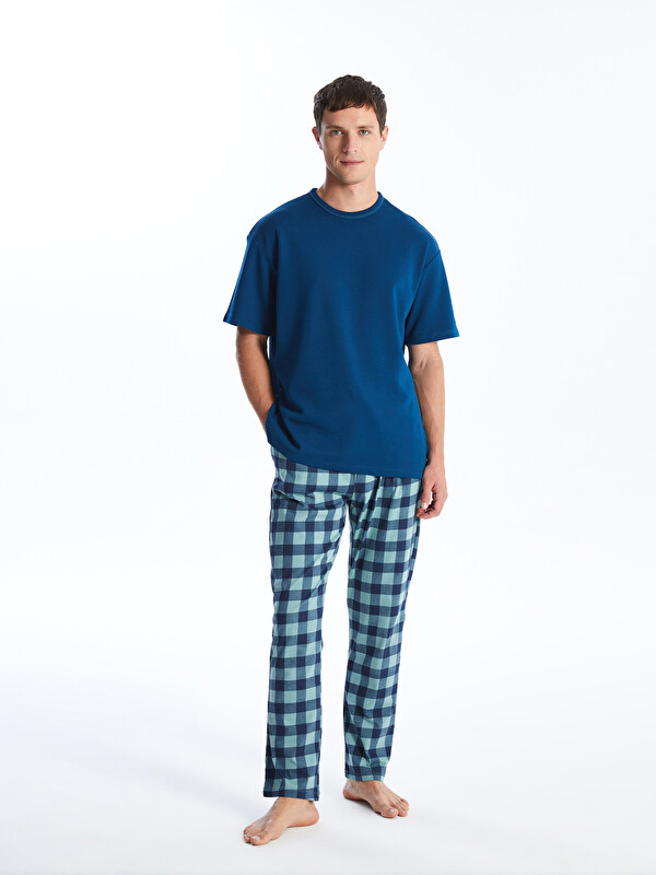 LC WAIKIKI Regular Fit Plaid Men's Pyjama Bottoms
