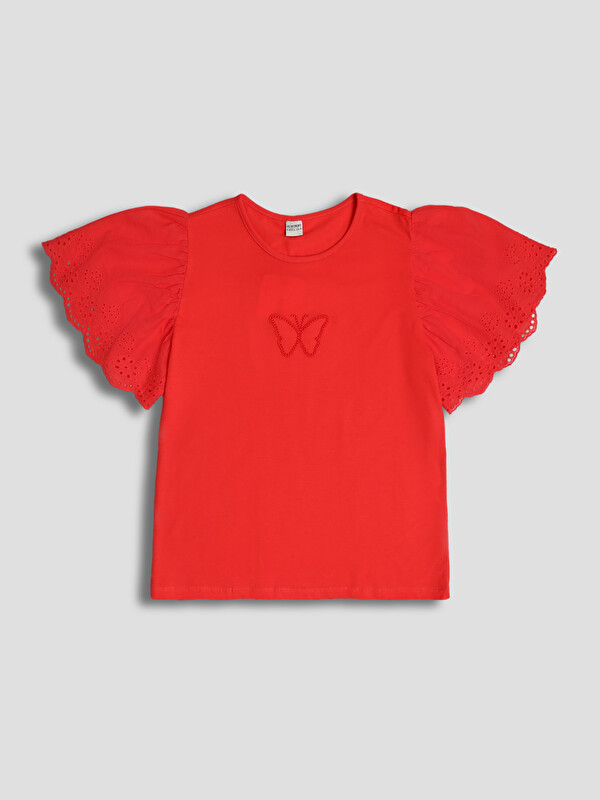 LCW Kids Crew Neck Girls' T-Shirt