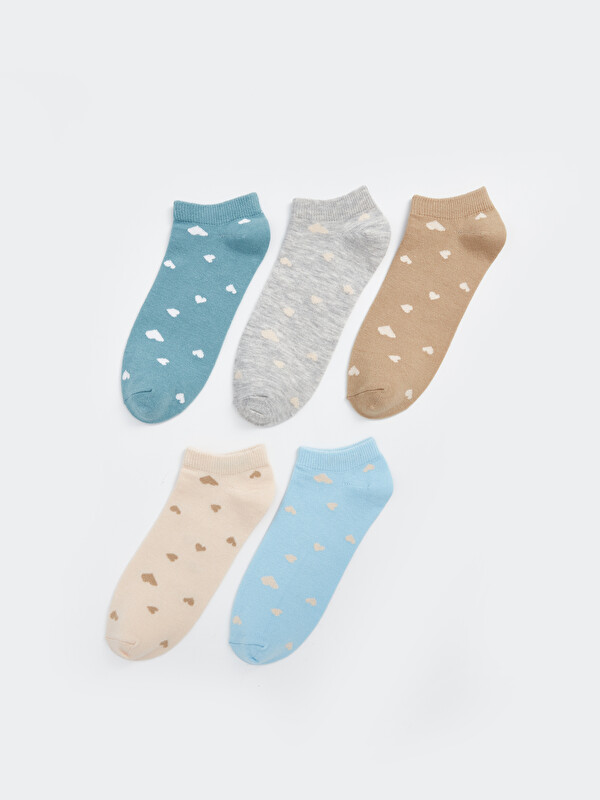 LCW DREAM Chaussettes d'entraînement à motifs pour Femmes Lot de 5 pièces