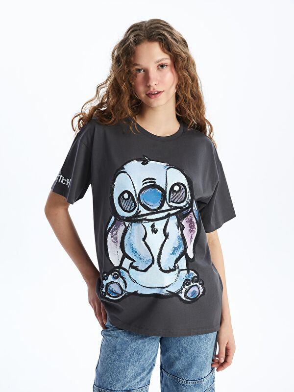 tシャツ COLOR STITCH WIDE S/S TOP レディース Amazon.com: Lilo & Stitch Girls Sweatshirt -Jumbo Print and