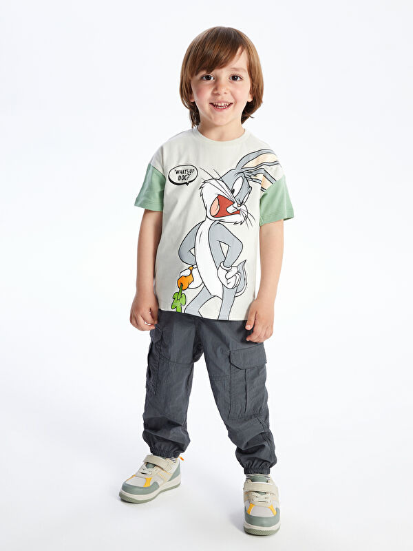 KID TIPE2ST 後藤智弥 TRiNiDAD xyz LCW Kids Crew Neck Bugs Bunny Printed Baby Boys' T-Shirt