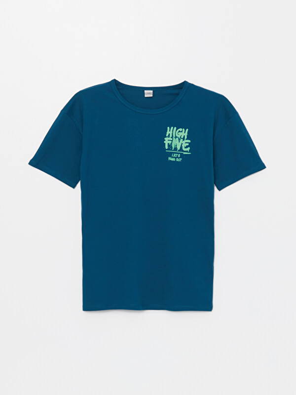 LCW Kids Oversize Crew Neck Boys' T-Shirt