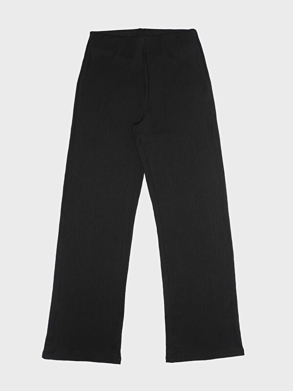XSIDE Women's Trousers with Elastic Waist and Flared Leg