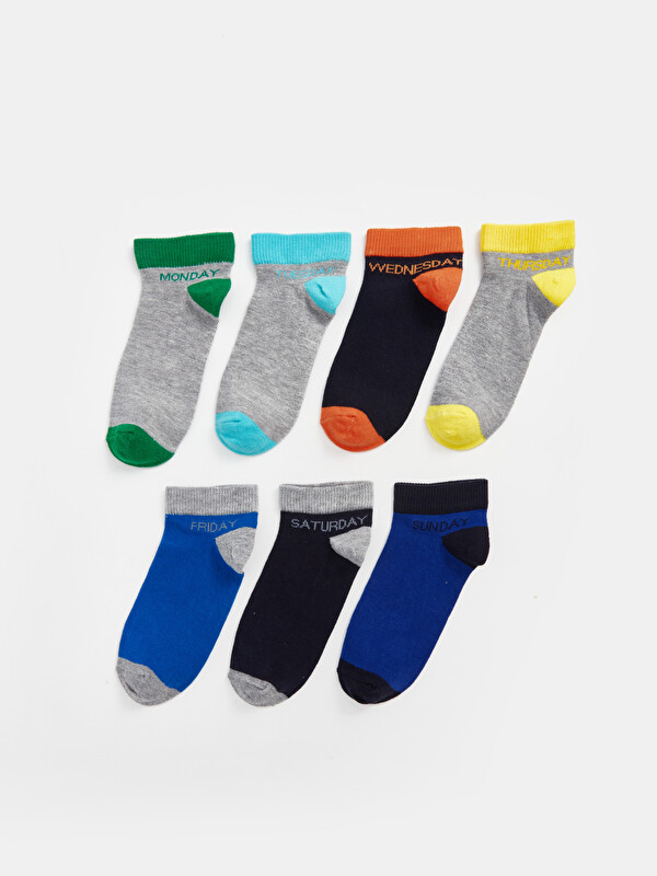 LCW Kids Boys' Trainer Socks 7 Pack