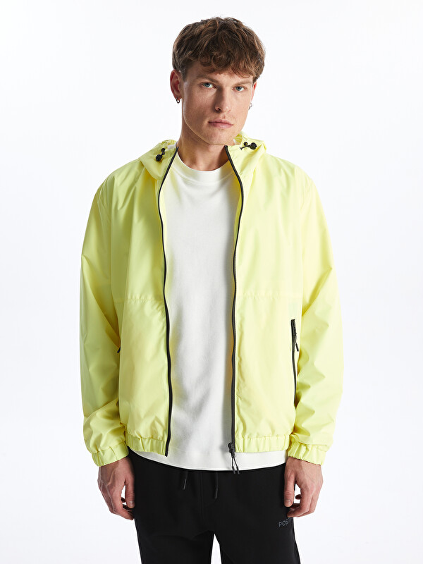 XSIDE Regular Fit Hooded Men's Raincoat