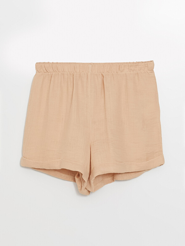 LCW DREAM Beli Lastikli Kadın Şort Pijama Altı