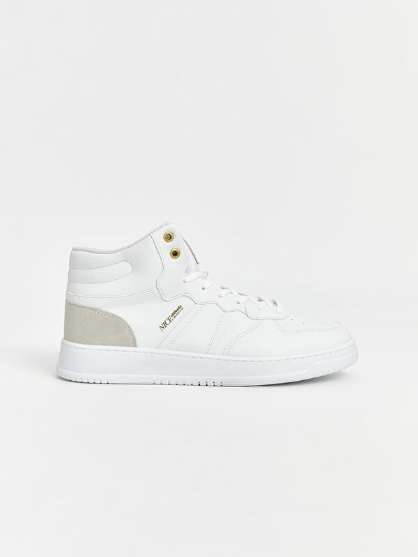 Bağcıklı Erkek Bilek Boy Spor Ayakkabı - Görsel 6