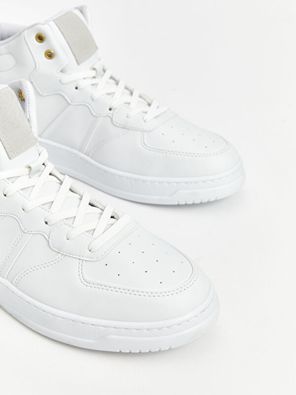 Bağcıklı Erkek Bilek Boy Spor Ayakkabı - Görsel 7