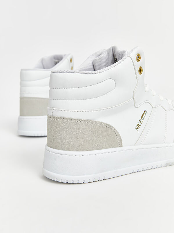 Bağcıklı Erkek Bilek Boy Spor Ayakkabı - Görsel 8