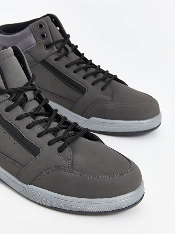 Bağcıklı Bilek Boy Erkek Spor Ayakkabı - Görsel 4