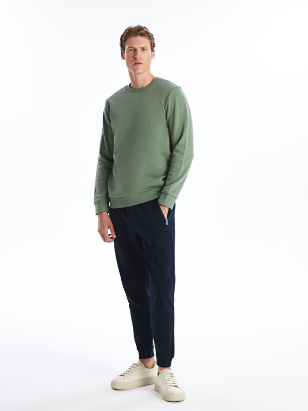 Standard Fit Men's Thick Sweatpants -W40847Z8-RFH - LC Waikiki