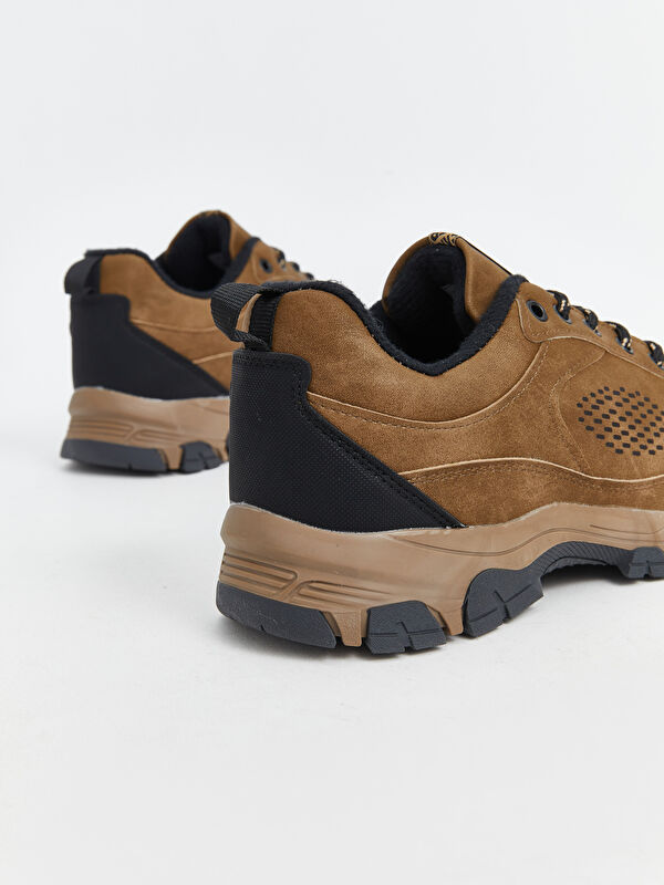 Bağcıklı Kalın Taban Erkek Trekking Ayakkabı - Görsel 5