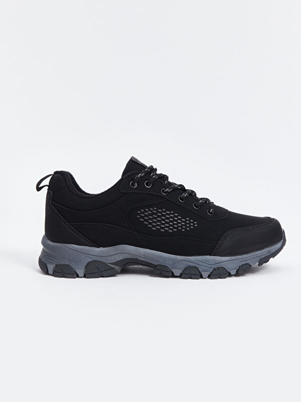 Bağcıklı Kalın Taban Erkek Trekking Ayakkabı - Görsel 3