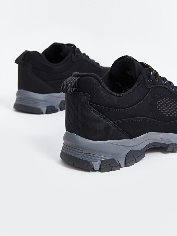 Bağcıklı Kalın Taban Erkek Trekking Ayakkabı - Görsel 6