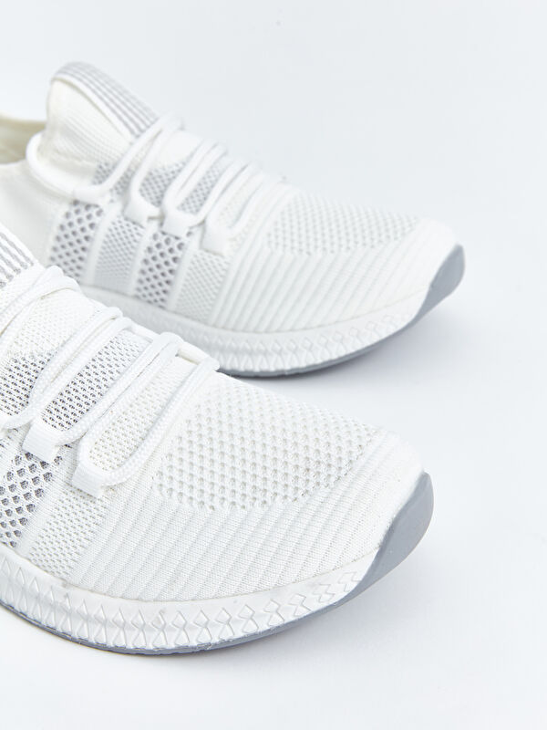 Bağcıklı File Detaylı Erkek Aktif Spor Ayakkabı - Görsel 4