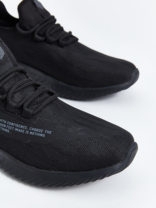 Bağcıklı File Detaylı Erkek Spor Ayakkabı - Görsel 4