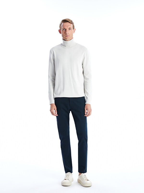 LCWAIKIKI Basic Pantalon Chino Slim Fit pour Hommes