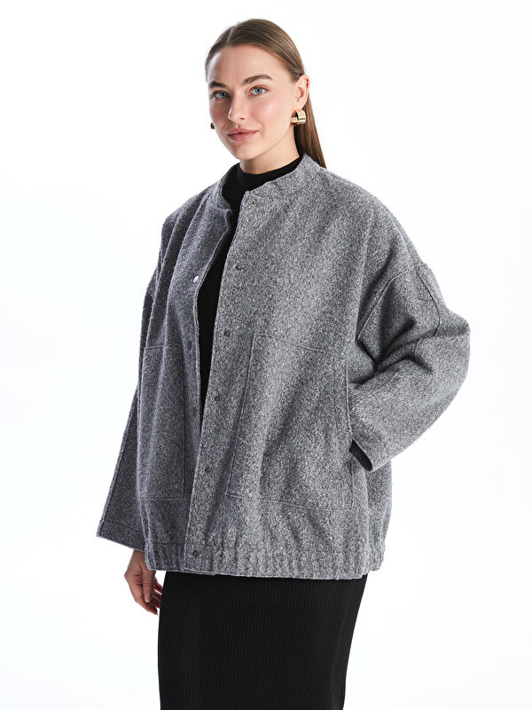 美品　Theory Varsity JKT P グレー theory（セオリー） 24SS グレー 4104001 ストレッチ2Bジャケット