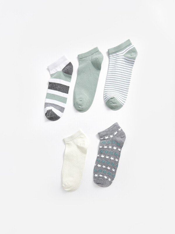 LCW DREAM Chaussettes d'entraînement à motifs pour Femmes Lot de 5 pièces