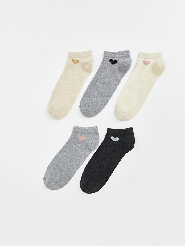 LCW DREAM Chaussettes d'entraînement à motifs pour Femmes Lot de 5 pièces