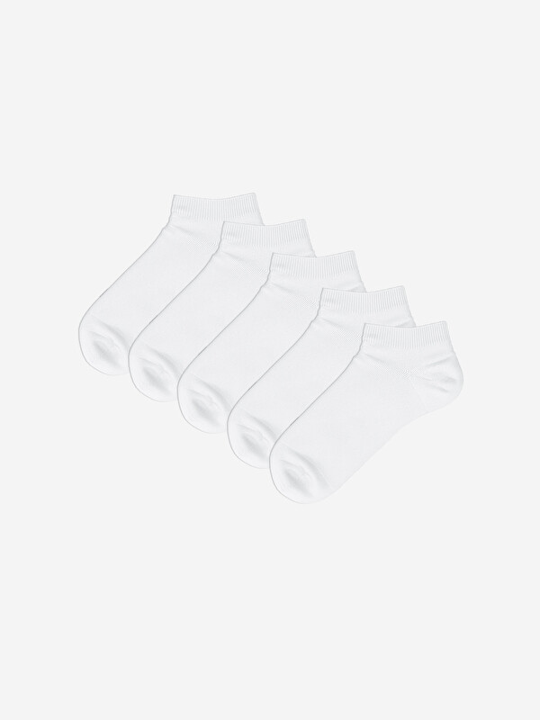 LCW DREAM Chaussettes d'entraînement Unies pour Femmes Lot de 5 pièces