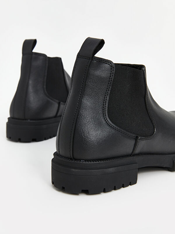 Deri Görünümlü Erkek Bot - Görsel 6