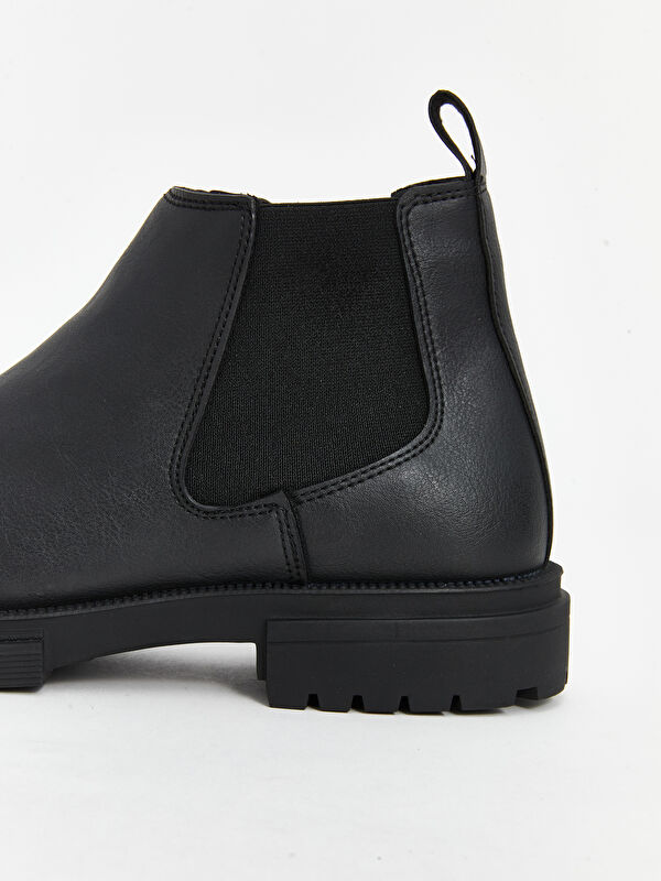 Deri Görünümlü Erkek Bot - Görsel 7