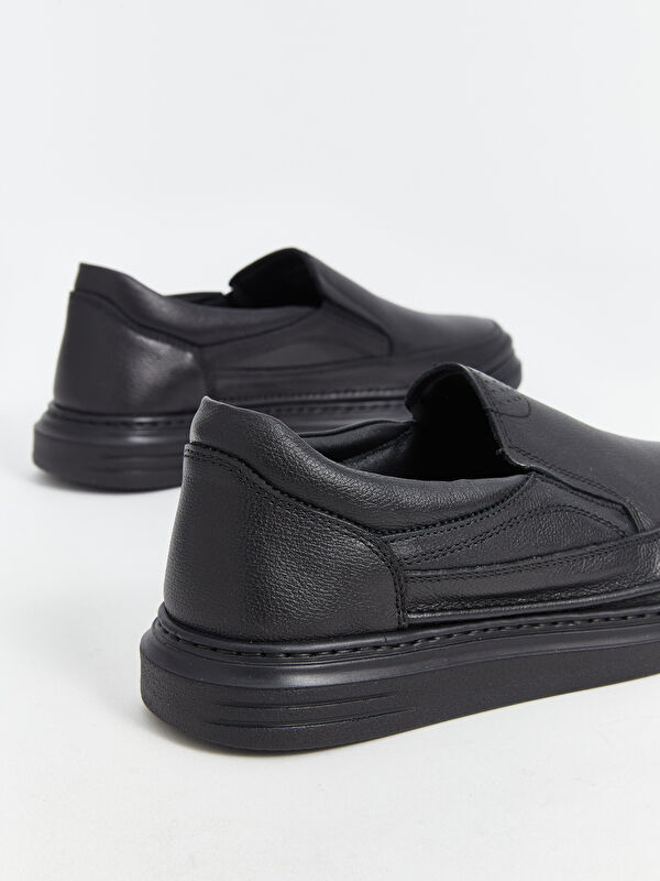 Deri Görünümlü Erkek Klasik Ayakkabı - Görsel 5