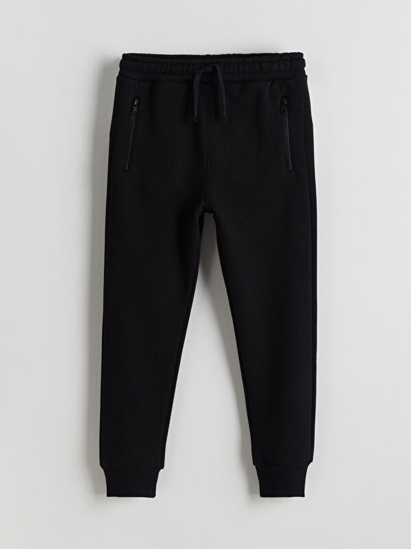 LCW Kids Elastic Waist Boys' Thick Jogger Sweatpants