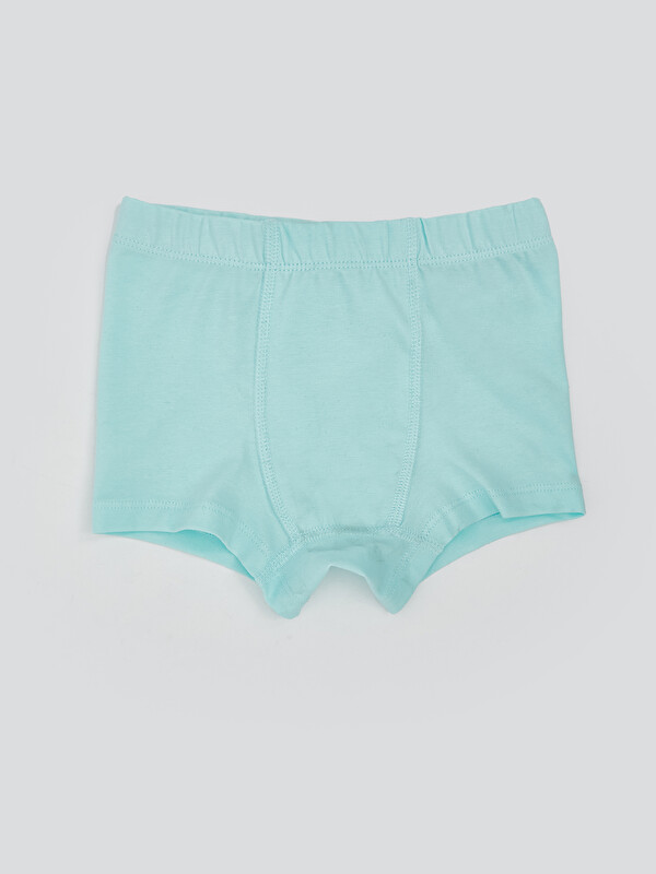 LCW baby Beli Lastikli Baskılı Erkek Bebek Boxer