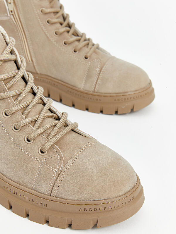 Bağcık ve Fermuarlı Erkek Bot - Görsel 4