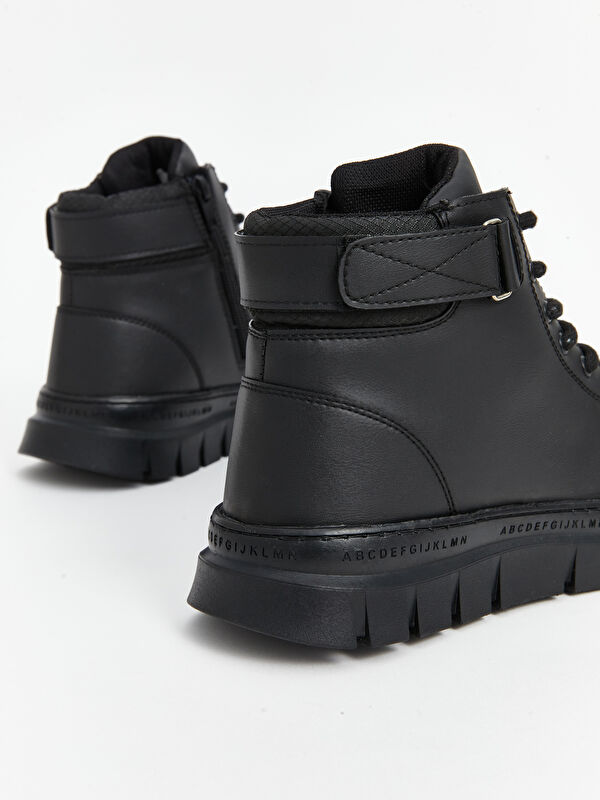 Bağcık ve Fermuarlı Erkek Bot - Görsel 6