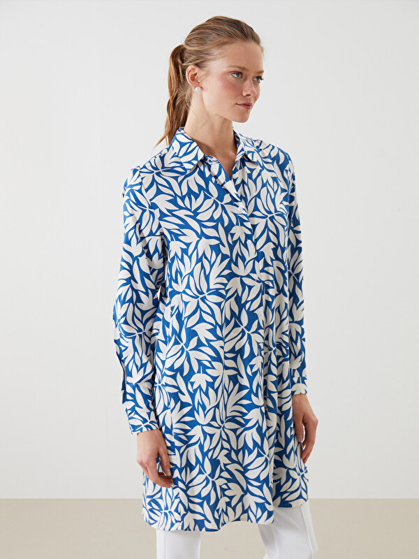 LCWAIKIKI Classic Tunique Chemise à Motifs pour Femmes