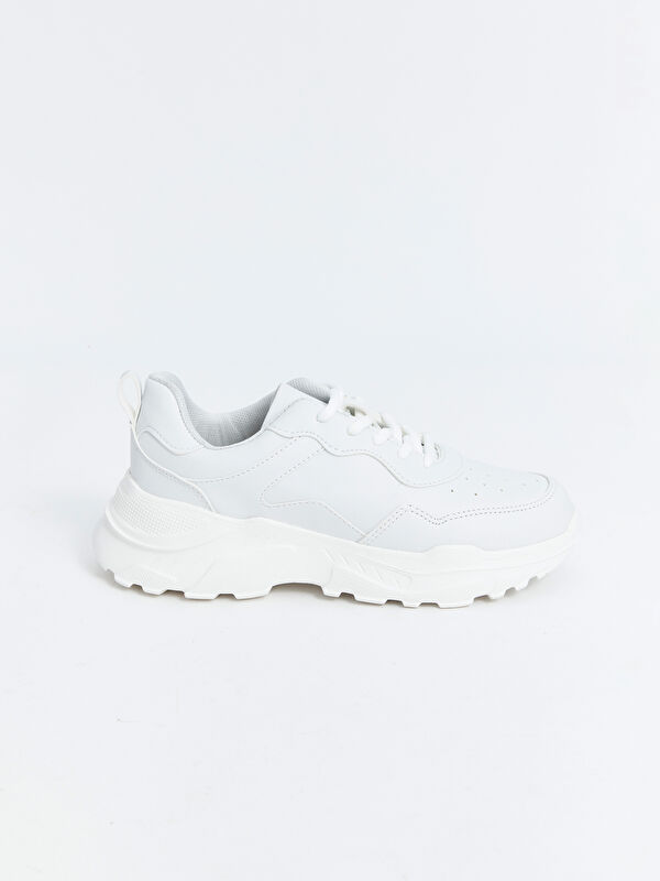 Bağcıklı Kadın Spor Ayakkabı - Görsel 3