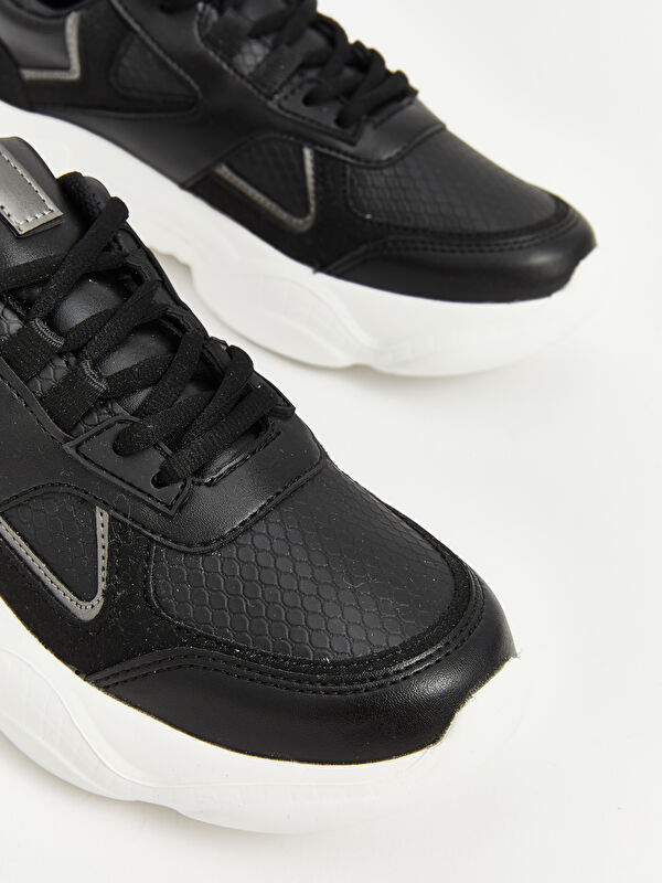 Bağcıklı Kadın Spor Ayakkabı - Görsel 4