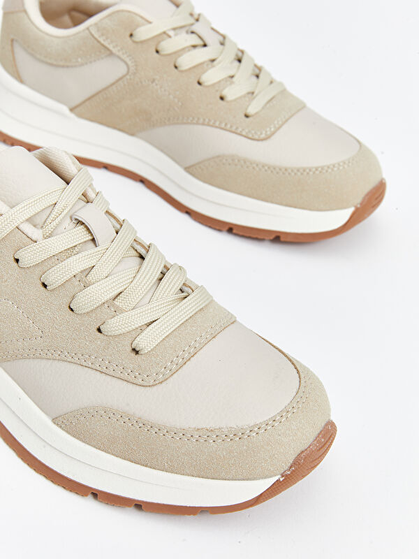 Bağcıklı Kadın Spor Ayakkabı - Görsel 4