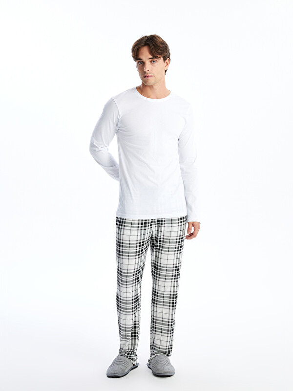 LC WAIKIKI Bas De Pyjama Pour Hommes Coupe Régulière À Carreaux