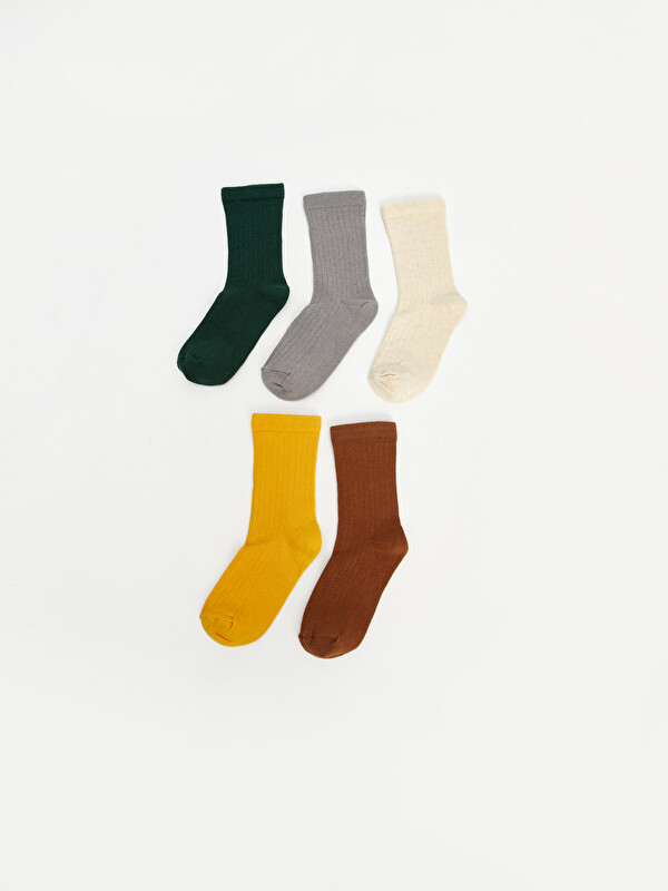 LCW baby Basic Baby Boys' Ankle Socks 5 Pack