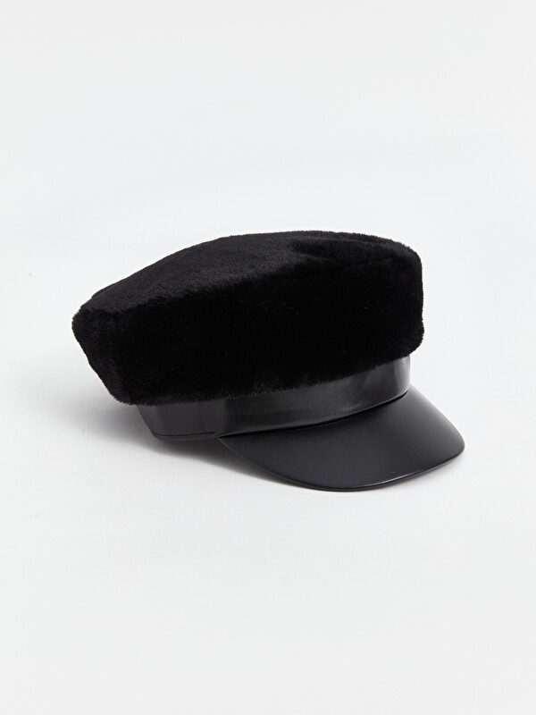 LCW ACCESSORIES Меховая Женская Капитанская Фуражка