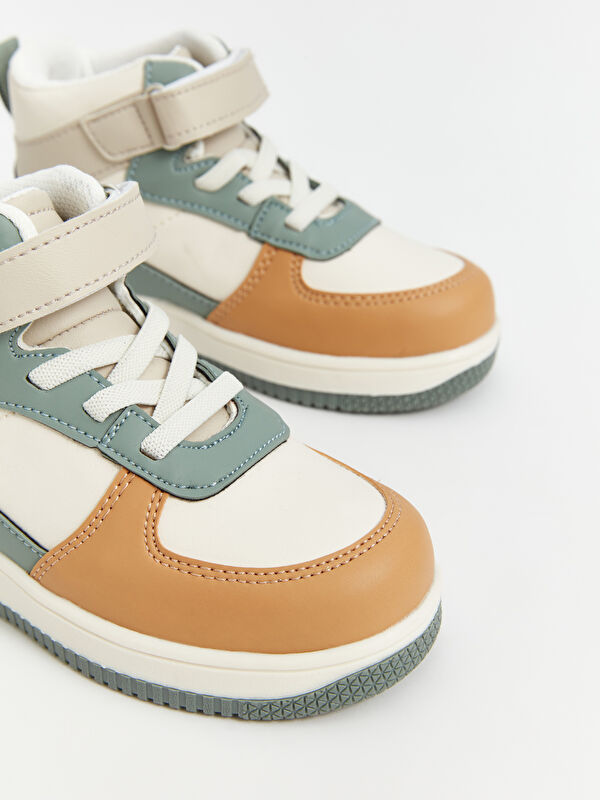 Cırt Cırtlı Bilek Boy Erkek Bebek Spor Ayakkabı - Görsel 4