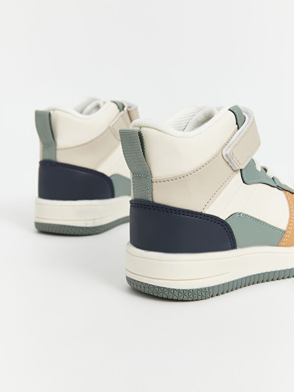 Cırt Cırtlı Bilek Boy Erkek Bebek Spor Ayakkabı - Görsel 5