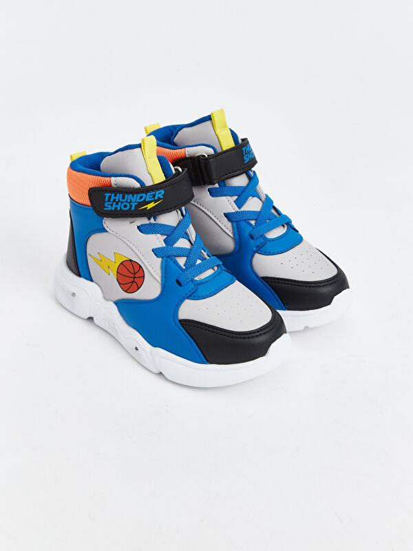 Tabanı Işıklı Erkek Bebek Spor Ayakkabı - Görsel 3