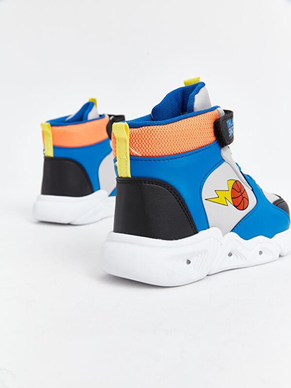 Tabanı Işıklı Erkek Bebek Spor Ayakkabı - Görsel 7