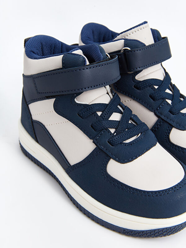 Bağcık ve Cırt Cırtlı Erkek Bebek Spor Ayakkabı - Görsel 4